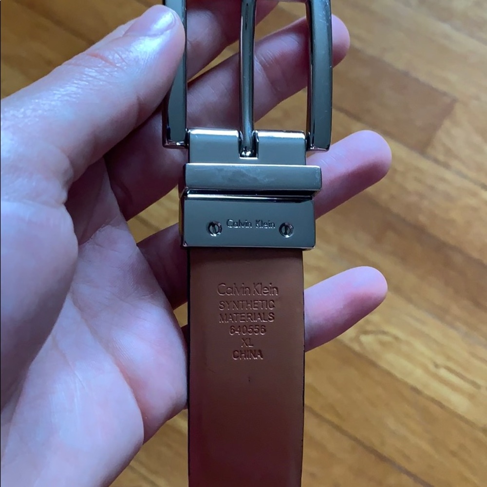 Calvin Klein reversible belt